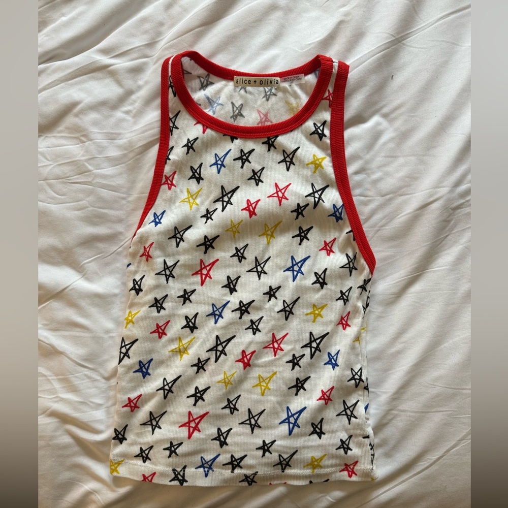 Alice and Olivia x Lele Pons Tank Top